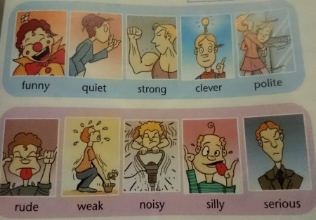 CHARACTER ADJETIVES